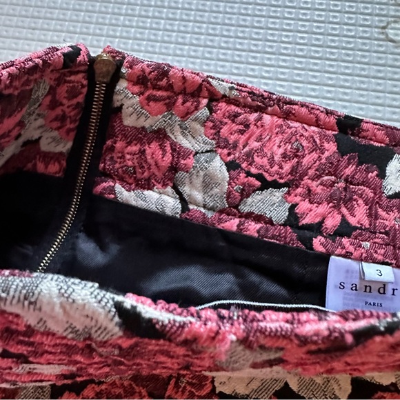 Sandro Paris - floral skirt - Picture 5 of 5